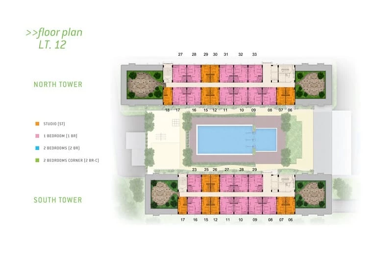 Saveria Apartment FloorplanLt12